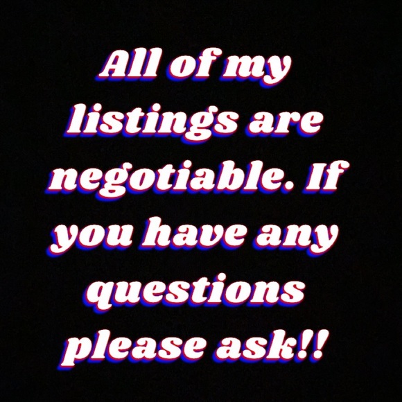 All listings are negotiable! - Picture 1 of 1